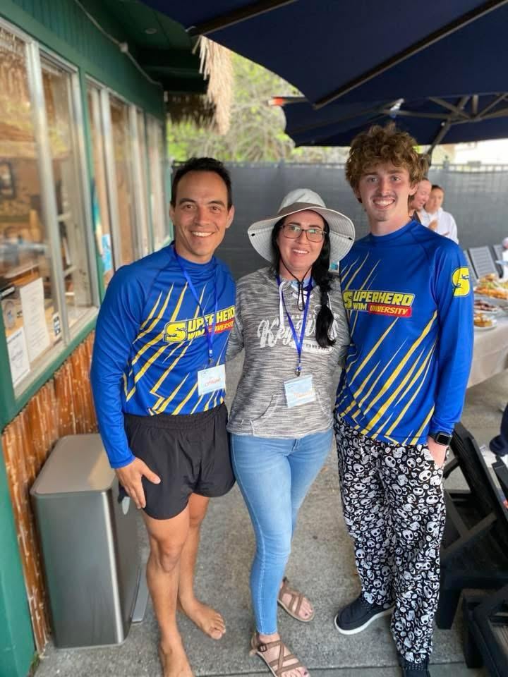 Coaches at the Superhero Swim instructor retreat
